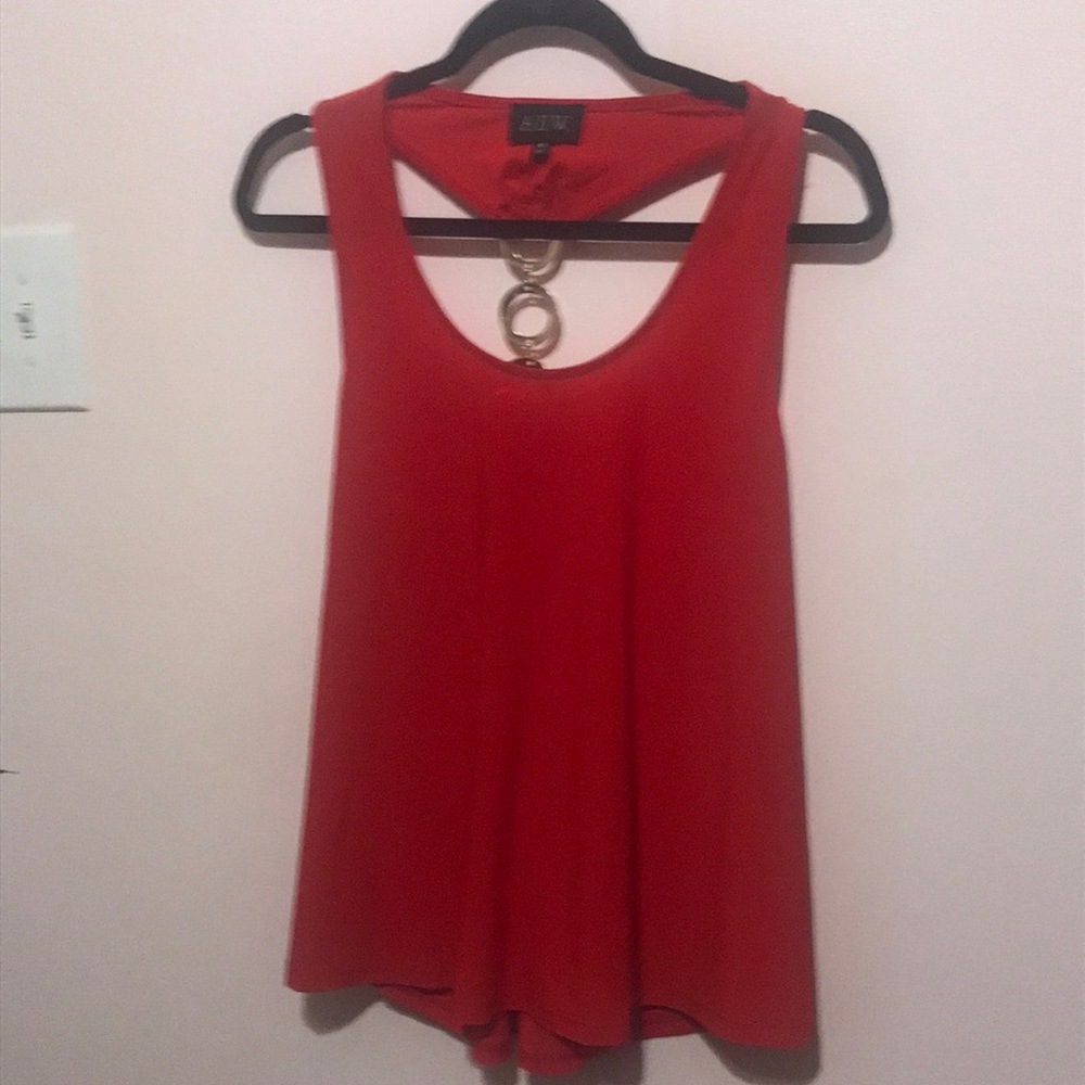 RED RAZER BACK /Chain Gold by AUX